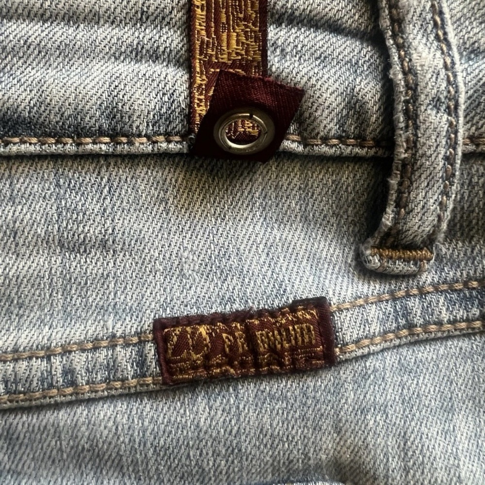 VTG Zana Di Womens Size 18 Blue Jean Denim Mini Skirt Y2k Grunge Boho Western - Picture 3 of 7